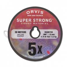 Поводковый материал Orvis Super Strong Tippet Material 30m Spool 12