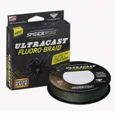 Шнур плетеный Spiderwire Ultracast Fluoro-Braid 270M Green (зеленый)