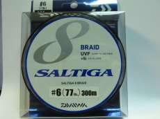 Шнур PE Daiwa Saltiga UVF 8 Braid + Si 300m #10