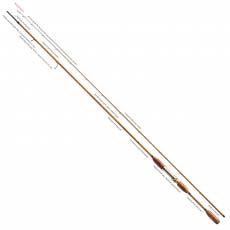 Спиннинг Zenaq Bamboo work TRAD 87LCSG длина 2,6 м  тест 10-21 гр. мелкие кольца под шнур РЕ.