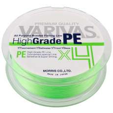 Плетеный шнур Varivas High Grade PE 4 150m зеленая