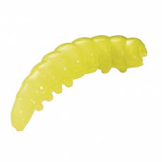 Приманка Berkley Powerbait Honey worms EBPHW Hot Yellow, 2,5см
