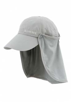 Бейсболка Simms Bugstopper Sunshield Hat, Smoke