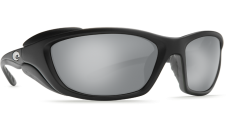 Очки поляризационные Costa Man-O-War 580 GLS Black/Silver Mirror