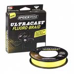 Шнур плетеный Spiderwire Ultracast Fluorobraid 270M Yellow (желтый) 0,45 мм