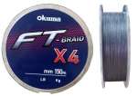 шнур Okuma FT Braid X4 #0.5 9lb 0.115mm 150m Yellow