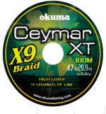 шнур Okuma Ceymar XT9 #2 28lb 0.23mm 150m White 