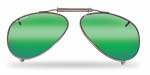 Накладки Fly Fish Clip-On / Large Treardrop, Amber/Green Mirror