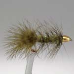 Синель Orvis Wooly Bugger Chenille Chartreuse Small Black