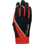 Перчатки теплые GAMAKATSU GM-7183 (размер LL, цвет черный/красный)