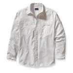 Рубашка Patagonia M's Long-Sleeved Sol Patrol Shirt, Large, 725 White