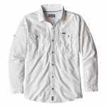 Рубашка Patagonia M's Sol Patrol II Shirt L/S, Large, White
