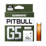 Шнур PE G5 Shimano LD-M51U H.OR 150м оранжевый